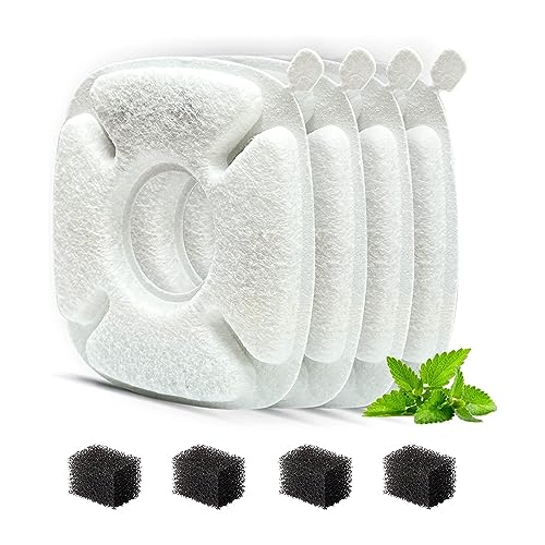 BUBEFSKD Ersatzfilter Für PET Wasserbrunnen Verbesserung Der Qualität Verbesserung Von Sauberer Und Frischer Filtration Ersatztierzierfontainfilter von BUBEFSKD