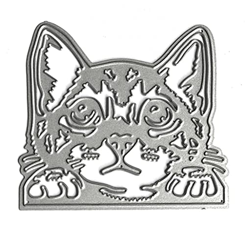 BUBEFSKD Feiertagkätzchen Tragen Urlaubshut Die Set Für Kartenherstellung Und Scrapbooking Paper Präge Werkzeug Metall Schneiden Für Scrapbooking von BUBEFSKD