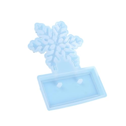 BUBEFSKD Festliche Silikon Epoxidharzform Tischdekoration Basteln Formen Weihnachten Ornamente Schimmel Für Harzhandwerk Weihnachtsschmuck Schimmelpilze von BUBEFSKD