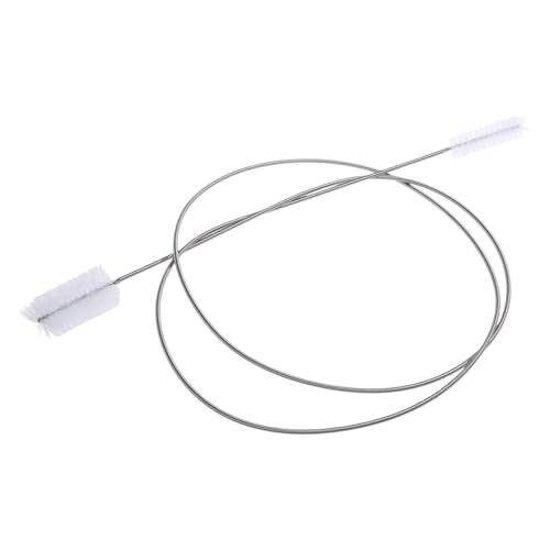 BUBEFSKD Flexible Reinigungsbürste Doppeltege Schlauchbürste Edelstahl Langes Rohr Für Fischtank Aquarium U Form Gebogene Rohre Wasserfilter Heimkrug von BUBEFSKD