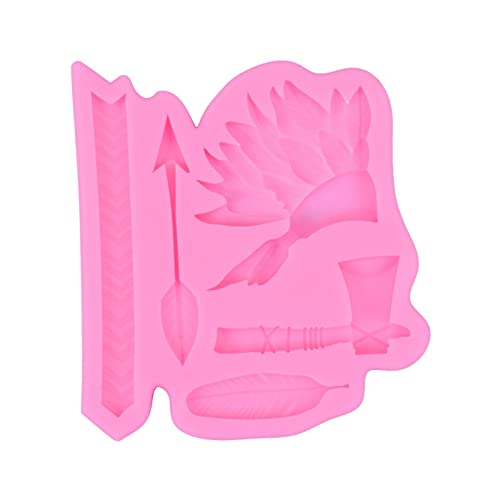 BUBEFSKD Fondant Kuchenform Pfeil Feder Indian Kopfschmuck Silikonform Backwerkzeug Zum Herstellen Von Bohnenmarken Handgefertigten Fondantformen Dekorieren Weihnachtsilikon Dekorieren BUBEFSKD Fondant Kuchenform Pfeil Feder Indian Kopfschmuck Silikonform Backwerkzeug Zum Herstellen Von Bohnenmarken Handgefertigten Fondantformen Dekorieren Weihnachtsilikon Dekorieren von BUBEFSKD