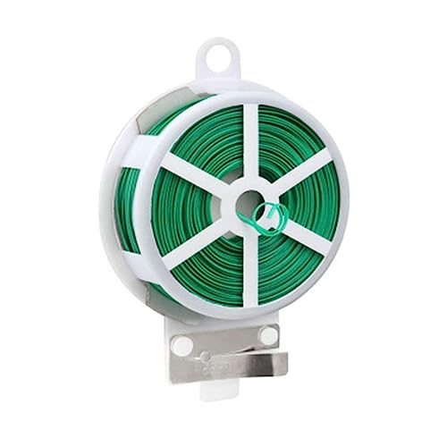 BUBEFSKD Garten Twist Krawatte Grüne Pflanzen Klettern Stütze Kabel Schnur Wiederverwendbare Blumenreben Reifen Feste Pflanzen Bindungswerkzeug Gartenkabel Kabelbindungen BUBEFSKD Garten Twist Krawatte Grüne Pflanzen Klettern Stütze Kabel Schnur Wiederverwendbare Blumenreben Reifen Feste Pflanzen Bindungswerkzeug Gartenkabel Kabelbindungen von BUBEFSKD