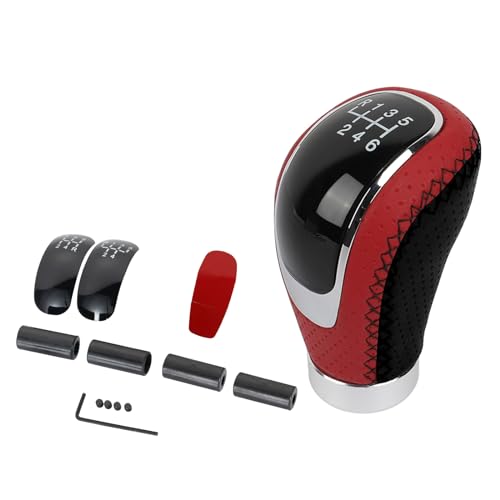 BUBEFSKD Geeignet Für 5/6 Geschwindigkeits Getriebe Auto Innenausrüstungsgeräte Schaltschluschern Knauf Kopfgetriebe Schalthebel Handballgriff von BUBEFSKD