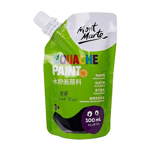 BUBEFSKD Gouache Farbe 11 Farben (100 Ml Beutel) In Taschen Reich von BUBEFSKD