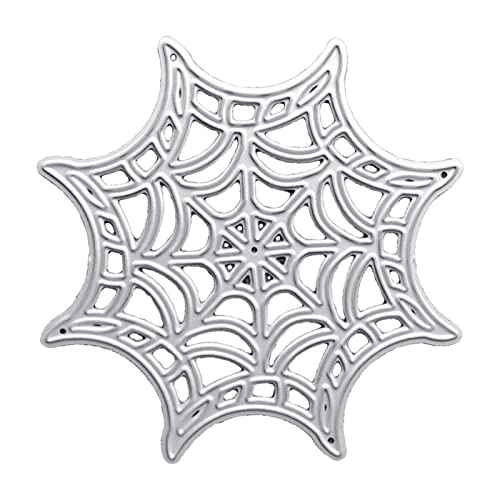 BUBEFSKD Halloween Cutter Messer Schablone Spinnweb Metall Schneiden Stirbt Lustige Scrapbook Card Foto Handwerk Vorlage Spinnen Web Kohlenstoffstahl Schnitt Für Kartenherstellung Papier Und von BUBEFSKD