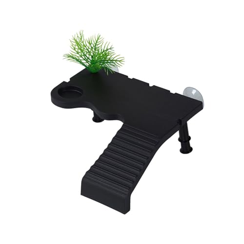 BUBEFSKD Haltbarkeit Kunststoffschildkröten Rest Plattform Einfaches Sonnendeck Für Sichere Sonnenbade Und Spielen des Sicheren Lebensraums Installieren von BUBEFSKD