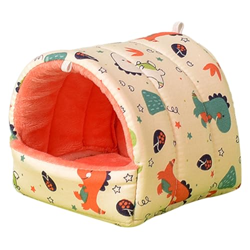 BUBEFSKD Hamsterdruck Hängematte Schlafbett Hängende Matten Käfigzubehör Warmer Antiskratch Tunnel Für Frettchen Hamsterbett Kleine Bettwäsche Warmes Kleines Haustier von BUBEFSKD
