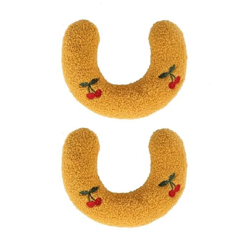 BUBEFSKD Haustierkissen Kätzchen Ushape Kissen Fall Vor Hals Katze Schlafhals Schutzkatzen 2pcs Haustierversorgungen Katzenkissen von BUBEFSKD