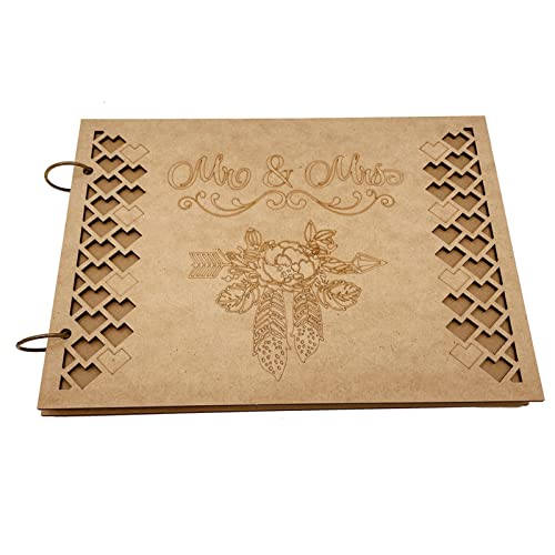 BUBEFSKD Hollow Wood Einladung Grußkarte Multifunktions Ornament Vorräte Für Hochzeits Geburtstag Festival Präsentieren Hochzeitseinladungskarten von BUBEFSKD