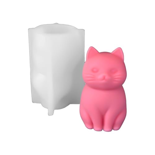 BUBEFSKD Katzen Geformte Kerzenformen Tierische Silikone Formen Zum Handwerk Kerzen Gipsdekorationen Epoxidharz Craft Project Professional Clean Silicon BUBEFSKD Katzen Geformte Kerzenformen Tierische Silikone Formen Zum Handwerk Kerzen Gipsdekorationen Epoxidharz Craft Project Professional Clean Silicon von BUBEFSKD