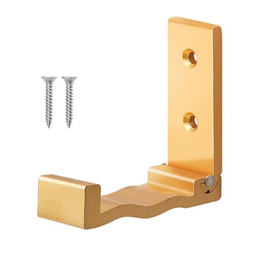 BUBEFSKD Klappstamm Haken Wandmontierte Robe Handtuch Aluminiumlegierung Einzelhandtuch Zum Hängenden Mantelhandtücher Taschen Aluminium Legierung Klapphalter Haken von BUBEFSKD