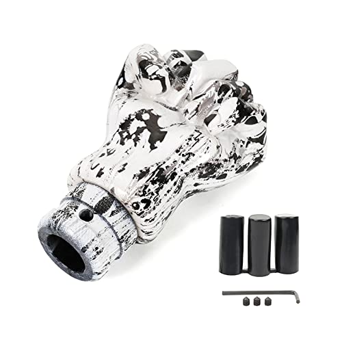 BUBEFSKD Manual Faustformauto Gangschaltknopf Renner Resingraffiti Gemischtes Muster Mit 8 Mm 10 12 Adapterhebelschuhschutz Für Dirt Bike Motorradclear Protect Your Shoes Boots Automatic von BUBEFSKD