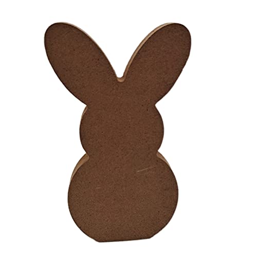 BUBEFSKD Osterhasen Ornament Holz Kaninchen Tisch Dekorationen Schöne Tischmöbel Wohnzimmer Schlafzimmer Hausdekoration Handwerksspielzeug Geschenke Für Kinder Hasen Ornamente Dekorationen von BUBEFSKD
