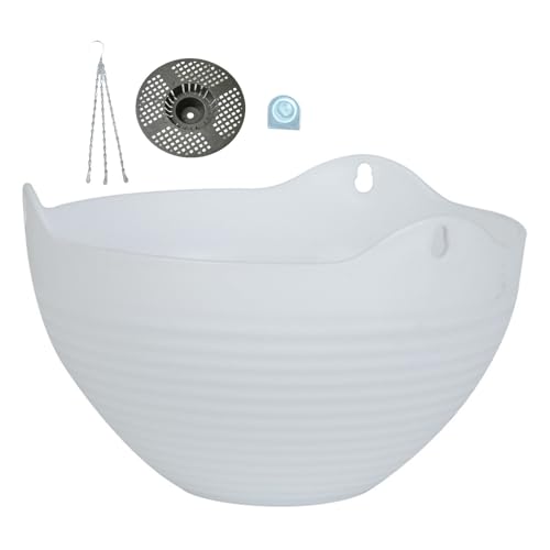 BUBEFSKD Plastikhänge Korb Pflanzer Pflanzenhalter Freien Garten Dekore Für Balkon Home Courtyards Decoration Home Office Decors Pflanzgefäß BUBEFSKD Plastikhänge Korb Pflanzer Pflanzenhalter Freien Garten Dekore Für Balkon Home Courtyards Decoration Home Office Decors Pflanzgefäß von BUBEFSKD