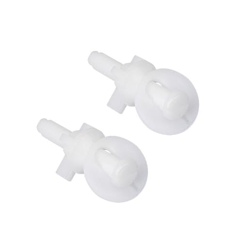 BUBEFSKD Praktische Toilettenschraubenersatz Ersatz Zuverlässige Scharnierschrauben Langlebige Essentielle Hardware Kits Kunststoff Fixing Kits von BUBEFSKD
