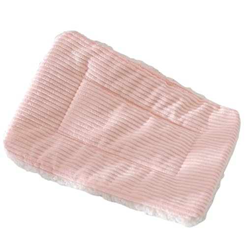 BUBEFSKD Rennmbil Pelziges Pad Weiches Bett Großes Padkissen Geeignet Für Weiches Kissen Für Hamster Maus Käfig Spannung Hamstermatte von BUBEFSKD