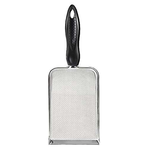 BUBEFSKD Reptilienschaufel Terrarium Bettwäsche Substrat Sand Sifter Edelstahl Fine Mesh Haustier Cage Cleaner Schaufel Reptilienschöpfer Für Bettwäsche Bärtige Drache Scoops BUBEFSKD Reptilienschaufel Terrarium Bettwäsche Substrat Sand Sifter Edelstahl Fine Mesh Haustier Cage Cleaner Schaufel Reptilienschöpfer Für Bettwäsche Bärtige Drache Scoops von BUBEFSKD