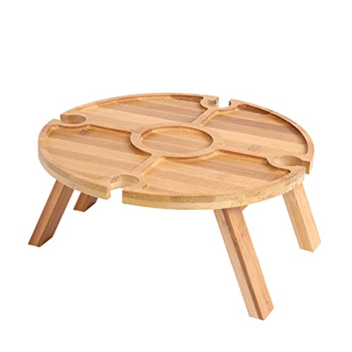 BUBEFSKD Tragbarer Weintisch Freien Holz Holz Picknick Glasregal Halte Outdoor Klapppicknick Faltbar Mit Flaschenhalter Geschenke Für Liebhaber BUBEFSKD Tragbarer Weintisch Freien Holz Holz Picknick Glasregal Halte Outdoor Klapppicknick Faltbar Mit Flaschenhalter Geschenke Für Liebhaber von BUBEFSKD