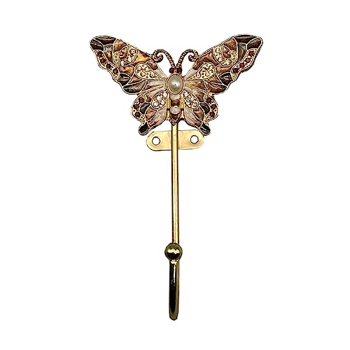 BUBEFSKD Wandhänge Haken Vintage Emaille Kleiderbügel Für Hängende Kleidung Hutschalel Schlüsselhalter Badezimmer Lager Rack Wanddekorationen Dekorative Haken von BUBEFSKD