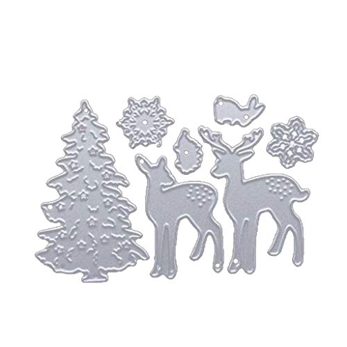 BUBEFSKD Weihnachtsbaum Hirsch Scrapbooking Carbon Stahl Schneiden Stirbt Fotoalbum Präge Papierkarten Die Schablonen Machen Dekorieren Sie Stanze Für Scrapbooking Papier BUBEFSKD Weihnachtsbaum Hirsch Scrapbooking Carbon Stahl Schneiden Stirbt Fotoalbum Präge Papierkarten Die Schablonen Machen Dekorieren Sie Stanze Für Scrapbooking Papier von BUBEFSKD