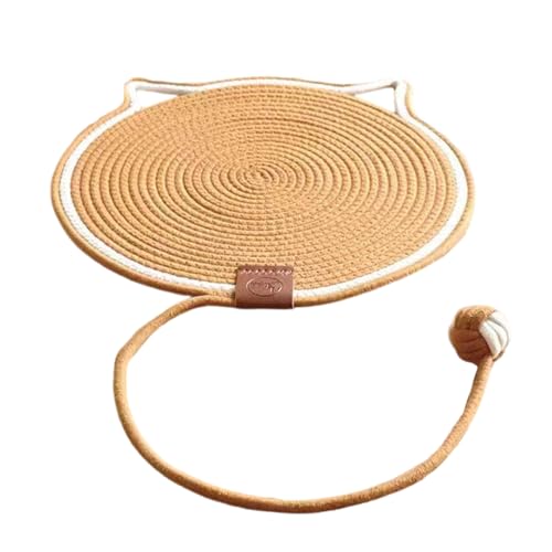 Baumwollseilkatzen Kratzen Nach Matte Spaß Spielzeug Für Mahlen Von Klauen Und Linderung Von Stress Feature Wear Resistant Design Scratch Pad von BUBEFSKD