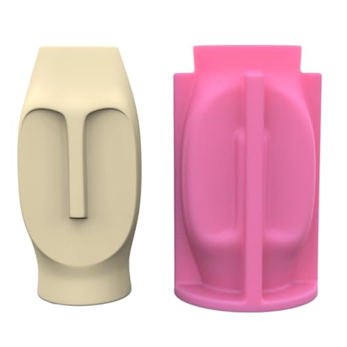 Blumentopf Harzform Home Handgefertigtes Silikon Für Gesichtsgeformte Dekorative Pflanzgefäßwerkwerkzeug Humanes Gesicht Vase Formen Blumentopf Harzform Home Handgefertigtes Silikon Für Gesichtsgeformte Dekorative Pflanzgefäßwerkwerkzeug Humanes Gesicht Vase Formen von BUBEFSKD