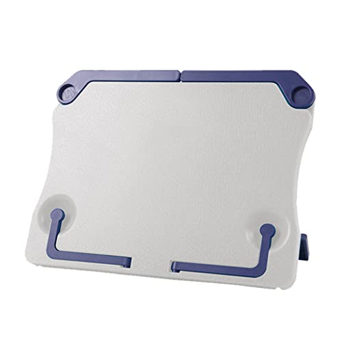 Buchständer Rezepthalter Zum Lesen Von Displayküche Für W/ 2 Seitenhalter Kochbücher Rezepte Tabelle Buchhalter Rack Lehrbücher Anpassbare Höhe Zum Lesen Von Anzeigen Faltbare Tragbare Hände von BUBEFSKD