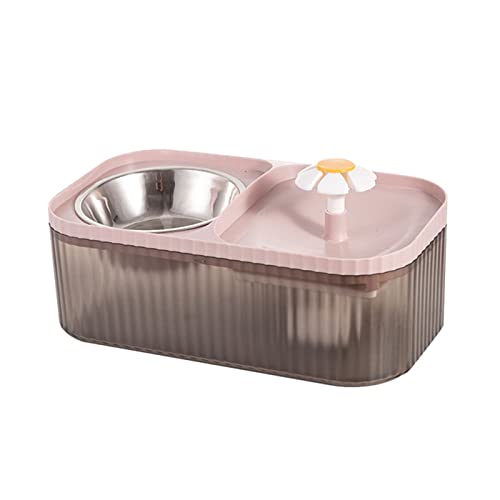 BUBEFSKD Catfood Water Bowl CatwaterFountain Catbowl Waterbountain Catwater Feeder Waterer Haustierspender Katzenspender von BUBEFSKD