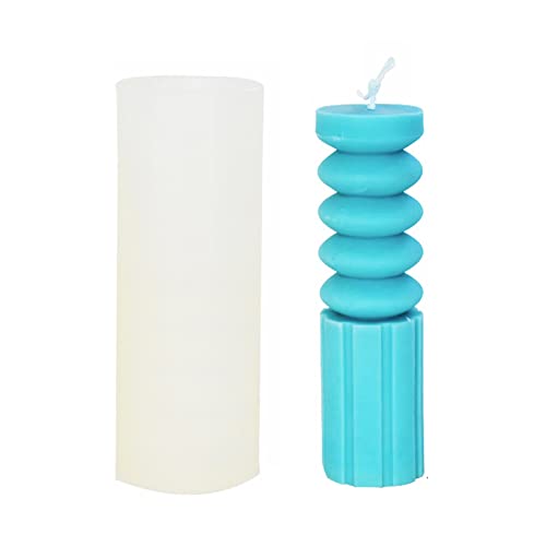 BUBEFSKD Columnar Aromatherapie Kerze Epoxidharz Gussformen Gestreiftes Silikonform Zum Hochzeitsessen Zum Herstellen Von Zylinderform Gestreiftes Silikonformen Aromatherapie Decor BUBEFSKD Columnar Aromatherapie Kerze Epoxidharz Gussformen Gestreiftes Silikonform Zum Hochzeitsessen Zum Herstellen Von Zylinderform Gestreiftes Silikonformen Aromatherapie Decor von BUBEFSKD