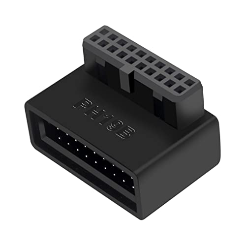 Desktop Motherboard USB3.0 19Pin / 20Pin 90 Grad Installed Lenkgelenk Ellbogen Vertikal von BUBEFSKD