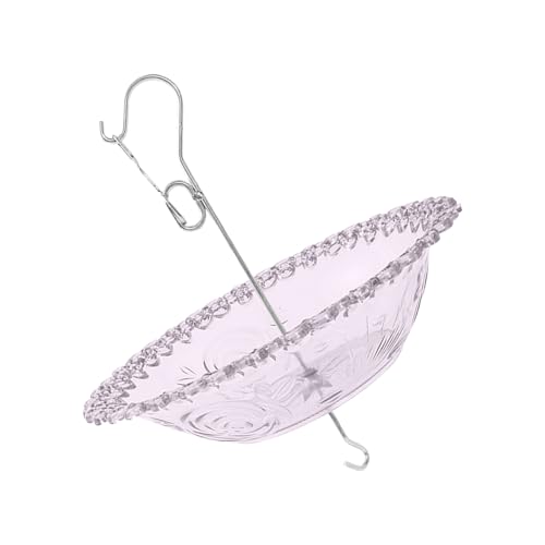 BUBEFSKD Edelstahl Kolibri Feeder Freien Rostfeste Rostbezogene Futterhäuschchen Hängen von BUBEFSKD