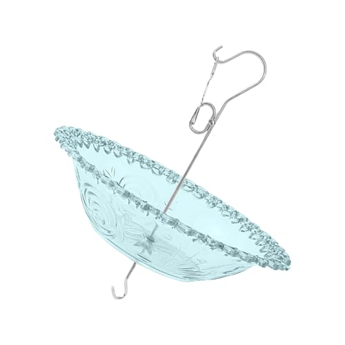 BUBEFSKD Edelstahl Kolibri Feeder Freien Rostfeste Rostbezogene Futterhäuschchen Hängen von BUBEFSKD