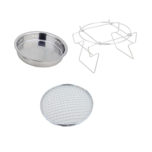 Edelstahl Round Grillregal Klappfeuer BBQ Charcoal Grill Kombination Edelstahl Round Grillregal Edelstahl Round Grillregal Klappfeuer BBQ Charcoal Grill Kombination Edelstahl Round Grillregal von BUBEFSKD