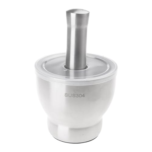 Effiziente Mörtel Und Stößel Set Food Mühle Pillen Brecher Gewürze Mühle 304 Stahlstahlmaterial Für Küchenpillen Brecher von BUBEFSKD