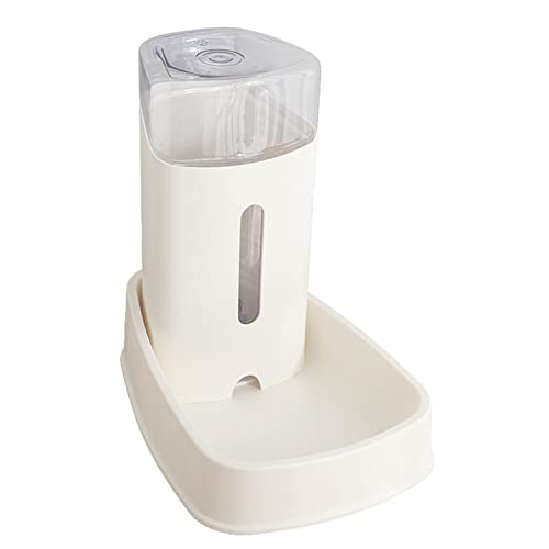 BUBEFSKD Einfache Haustier Feeder Und Wasserer Selbstabgabe Schwerkraft Mit Automatischem Feeder Futtermittel Wasserspender Hund Für Katzen Haustiere Futter PET PETRAUS Wasser von BUBEFSKD