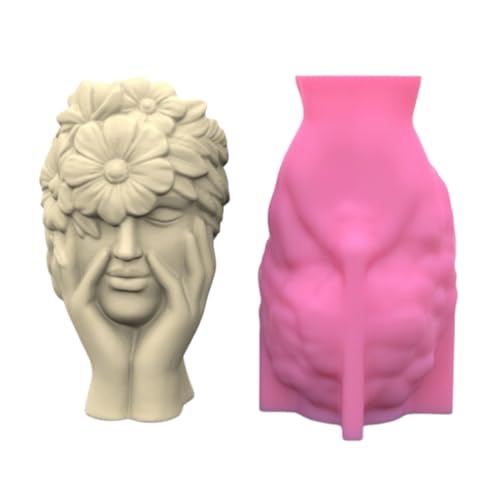 Einzigartige Harzformen Silikon Craft Form Mädchen Vase Stifthalter Schmuck Jar Tisch Ornament Silikon Einzigartige Harzformen Silikon Craft Form Mädchen Vase Stifthalter Schmuck Jar Tisch Ornament Silikon von BUBEFSKD