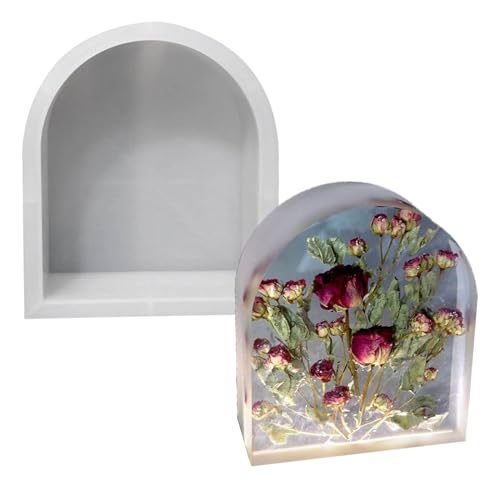 Einzigartige Silikon Epoxidharzform Tisch Dekorationen Wölbenform Silikonhandwerksformen Bücherregal Ornamente Schimmel Für Handwerksharzgussform Formen Einzigartige Silikon Epoxidharzform Tisch Dekorationen Wölbenform Silikonhandwerksformen Bücherregal Ornamente Schimmel Für Handwerksharzgussform Formen von BUBEFSKD