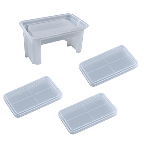 Epoxy Harzform Schaltmatte Aufbewahrungsbox Silikonform Schmuckhalter Ornamente Gusswerkzeug Silikonform Kerze von BUBEFSKD