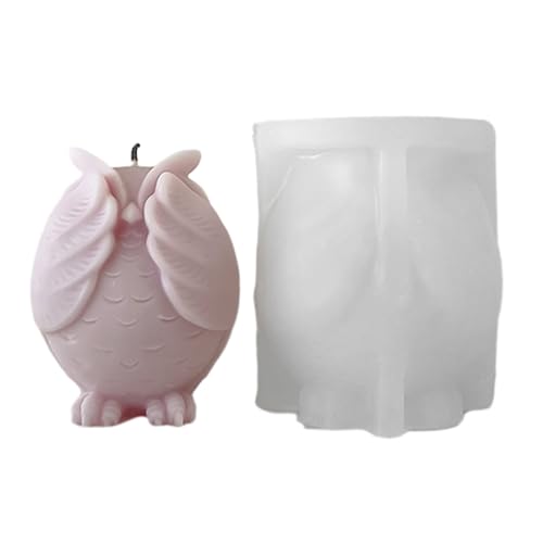 Eule Silikonkerzenform Duft Kerzenwachsform Handgefertigte Gipsharzseife Herstellung Craft Form Desktop Ornament Seifenform Silikonformen Einzigartig Eule Silikonkerzenform Duft Kerzenwachsform Handgefertigte Gipsharzseife Herstellung Craft Form Desktop Ornament Seifenform Silikonformen Einzigartig von BUBEFSKD