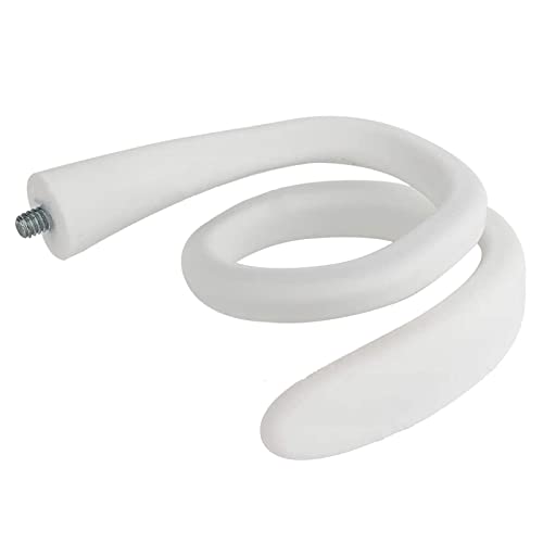 Flexible Wandmontagehalterung Befestigen Sie Ihre Krippenmonitor Überwachungskamera Überall Weiß Schwarz Für Grau 46 Cm/18.11in Schwanenhals Halterung von BUBEFSKD