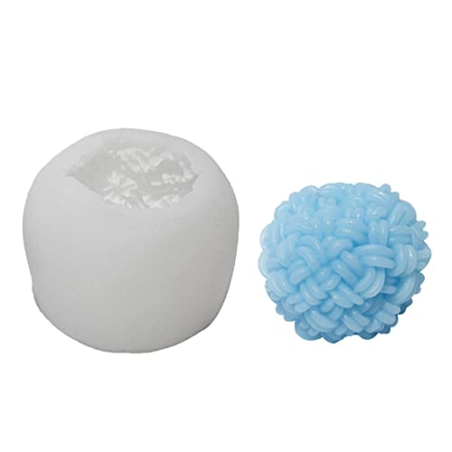 BUBEFSKD Garnkugel Kerze Silikonform Epoxidharz Ornamente Machen von BUBEFSKD