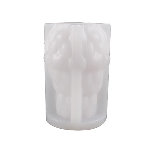 BUBEFSKD Geometrische Vase Silikonform Beton Aromatherapie Blütenschirme Kerzenglas Epoxidharz Aufbewahrungsbox Geometrischer Vase Form von BUBEFSKD