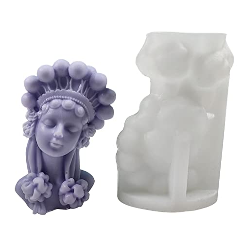 Große Hübsche Mädchen Kerze Silikonform Epoxidharz Ornamente Machen Seife Schmelze Harz Home Dekorationen Silikonformen Zum Herstellen Große Hübsche Mädchen Kerze Silikonform Epoxidharz Ornamente Machen Seife Schmelze Harz Home Dekorationen Silikonformen Zum Herstellen von BUBEFSKD