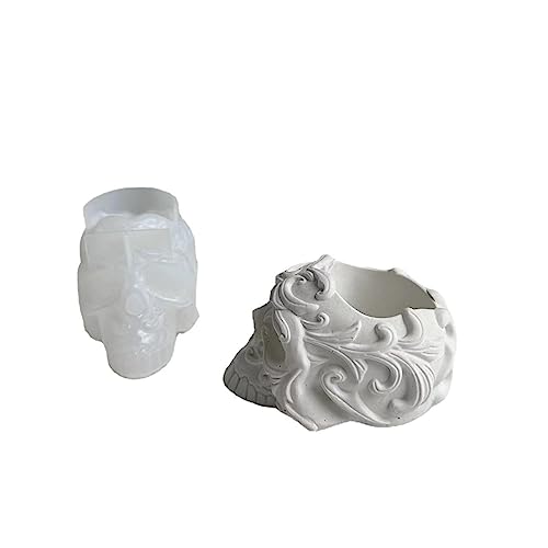 BUBEFSKD Halloween Silikonform Zum Wirken Mysteriöser Harzformen Schädelform Halloween Party Requisiten Schädelformherstellung BUBEFSKD Halloween Silikonform Zum Wirken Mysteriöser Harzformen Schädelform Halloween Party Requisiten Schädelformherstellung von BUBEFSKD