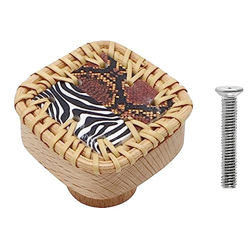 Handgefertigter Schrank Zieht Rattan Holzkommode Vintage Schubladen Tür Ziehen Handgefertigter Schrank Zieht Rattan Holzkommode Vintage Schubladen Tür Ziehen von BUBEFSKD