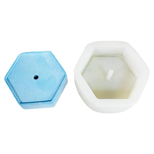 Hexagon Triangular Silikonformen Für Epoxidharz Kerzen Teelicht Ständer Geometrische Formen Für Home Dekoration Kerzenformen von BUBEFSKD