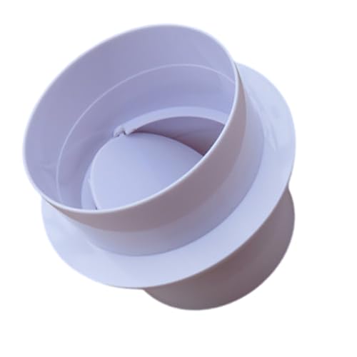 Hochfärbliche PVC Luftentlüftungsprüfventile Lüftungsrohr Rohrrunde Scheckventile Plastik Inline Hinterdringdämpfer Dämmerung Plastik Inline Dämpfer von BUBEFSKD