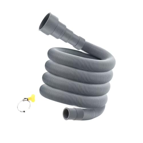 Hochleistungswaschmaschine Abflussschlauch Verlängerter Stahl Gummi Rohr Leckdicht Für Automatische Waschmaschinen Und Ablaufmaschinenschlauch Von Waschmaschinen von BUBEFSKD