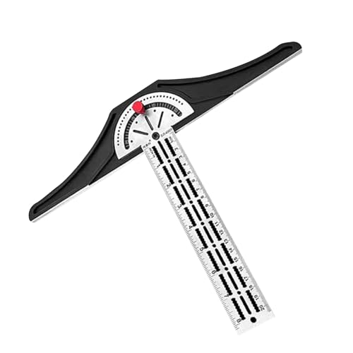 Holzarbeiter Kanten Lineal Einstellbarer Protraktorwinkel Fder von BUBEFSKD