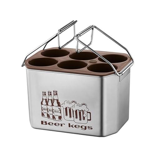 BUBEFSKD Ice Cold Drink Container Kühlschrank Getränke Organisatoren Advanced Getränk Getränk Chiller Geschenk Für Bierbegeisterte Edelstahl Isoliert BUBEFSKD Ice Cold Drink Container Kühlschrank Getränke Organisatoren Advanced Getränk Getränk Chiller Geschenk Für Bierbegeisterte Edelstahl Isoliert von BUBEFSKD